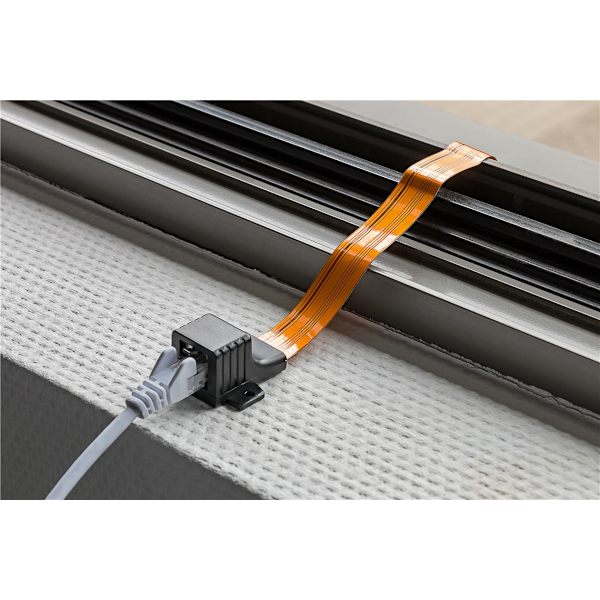 RJ45 LAN fönstergenomföring ultra-slim 0,25 m