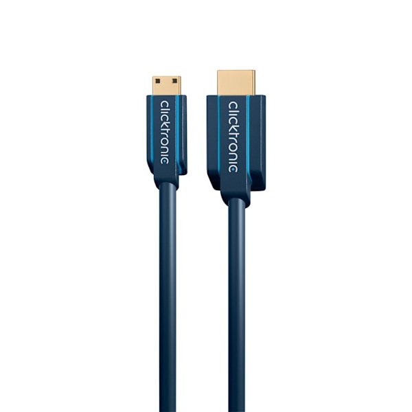 Mini-HDMI™-adapterkabel med ethernet