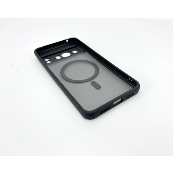 Magnetisk matt svart fodral för Google Pixel 8 Pro
