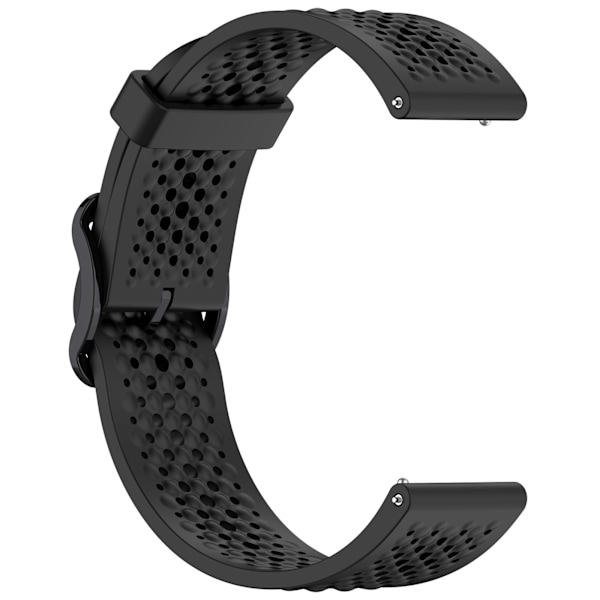 Silikone urrem til Xiaomi Watch S4 Sport Sort 20 mm