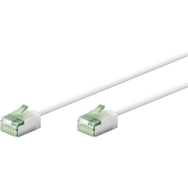 Ultraflexibel patchkabel CAT 8.1, slim, U/FTP, vit