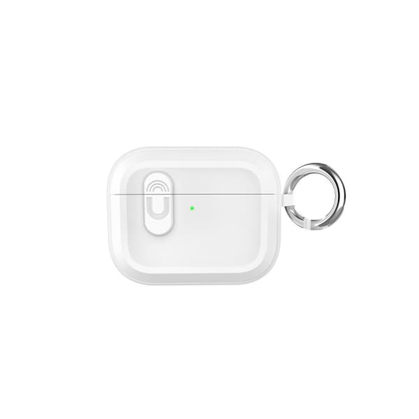 Bluetooth Earphone Protective Case White kompatibelt med AirPods Pro 2 Magnetic USB Plug Protective Cover