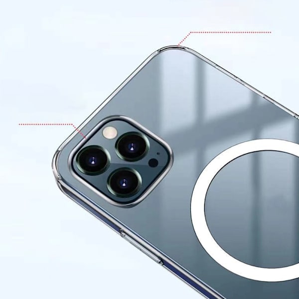 Läpinäkyvä puhelinkuori iPhone 16:lle iPhone 16 Pro