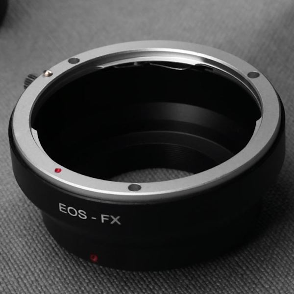 EOS-FX Objektivadapterring - Tilslut Canon EOS Objektiver til Fuji FX Kameraer