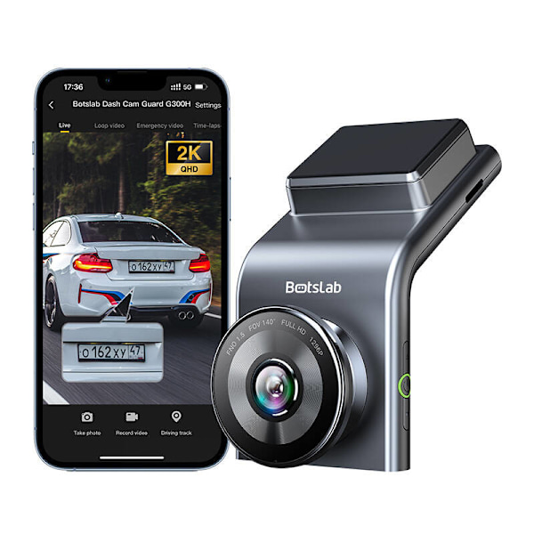 Dash-kamera Botslab G300H Pro 2304p@30fps