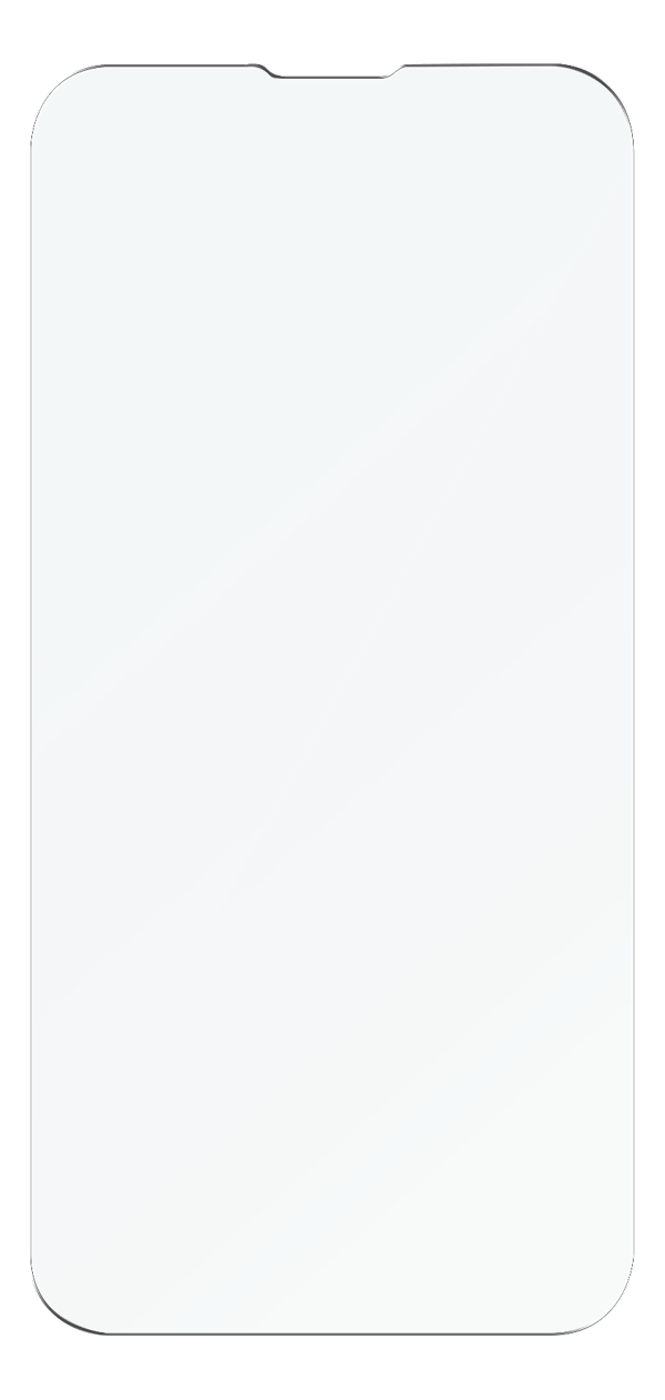 Screen protector iPhone 13/13 Pro/14/16e/17e, 2.5D glass