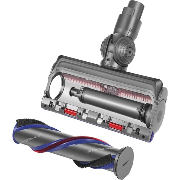 Hovedbørste kompatibel med Dyson V11 Torque, V11 Animal+, V11 Absolute og V15, 2 stk. i grå