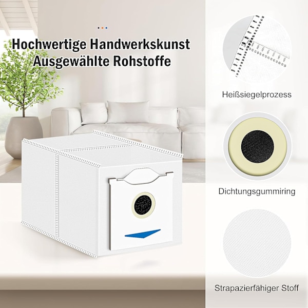 Ecovacs Deebot N30 Pro Omni Dammsugarpåsar (10-pack)