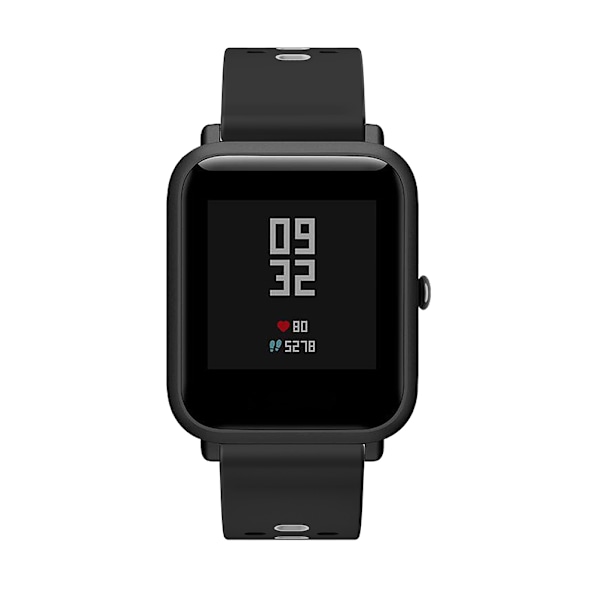 Silikonarmband för Amazfit Bip/Galaxy Watch 42mm Svart+grå