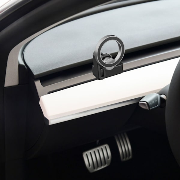 Biltelefonholder MagSafe Mobiltelefonholder til Tesla Model 3 Model Y Sort