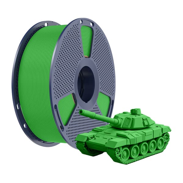 Sunlu PLA+ High-Speed-filament 1,75 mm, grön – för FDM 3D-skrivare, modell PLA+ H-S G