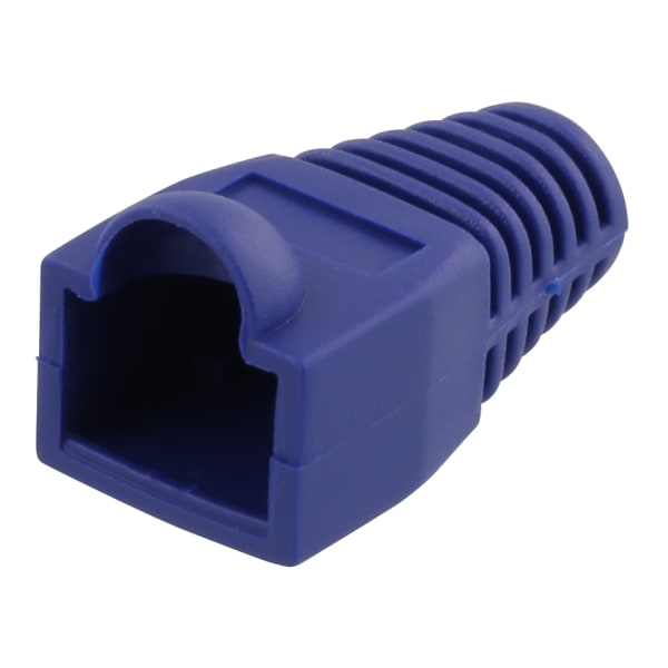 RJ45 plug cover  cables  6.8mm in diameter blue 20pcs