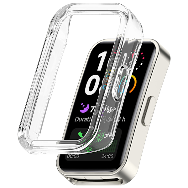 Skyddande PC-fodral för Huawei Band 10/9/8 Transparent