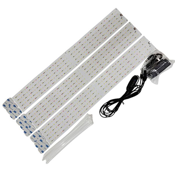 LED-kasvivalopaneeli EU-sovittimella