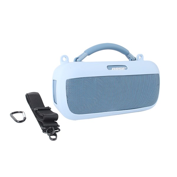 Silikonebeskyttelsesetui til Bose SoundLink MAX Bluetooth-højttaler Blå