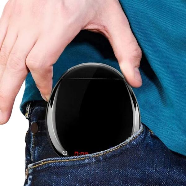 Mini Coffee Scale with Timer USB-C Rechargeable 0.1g Precision Espresso & Auto Modes 2kg Capacity Portable Black