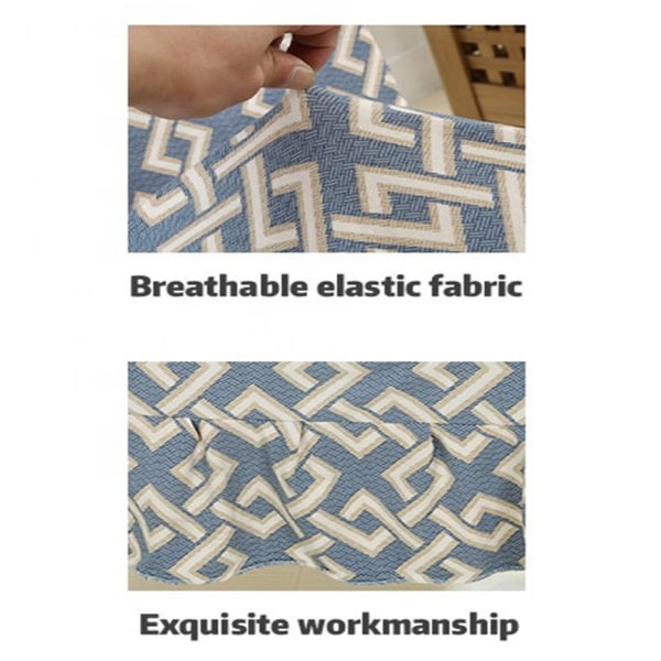 Universal Elastic Stolebetræk Polyester Bourgogne 4-pakke
