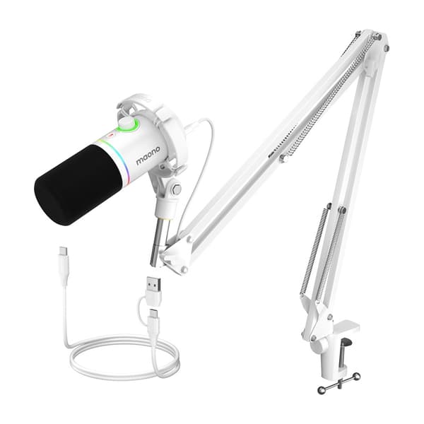 Maono PD200XS mikrofoni (valkoinen)