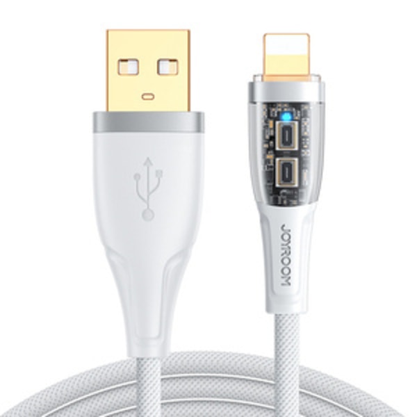 Kabel till USB-A / Lightning / 2,4A / 1,2m Joyroom S-UL012A3 (vit)