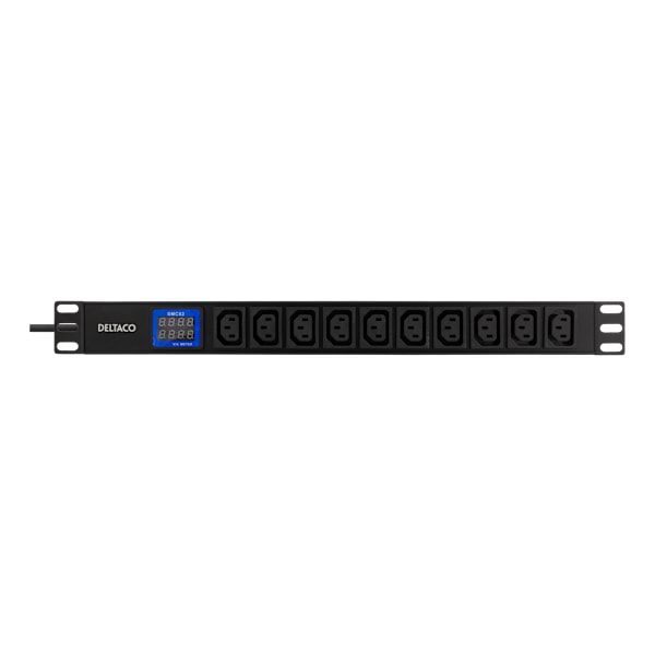 10-Outlet 19" power distribution unit, 2500W, C13