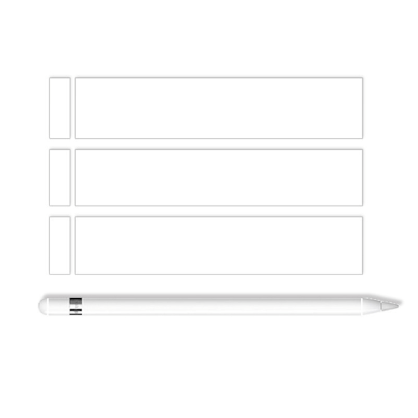 Apple Pencil Skin Sticker Apple penna 2:a generationen Vit