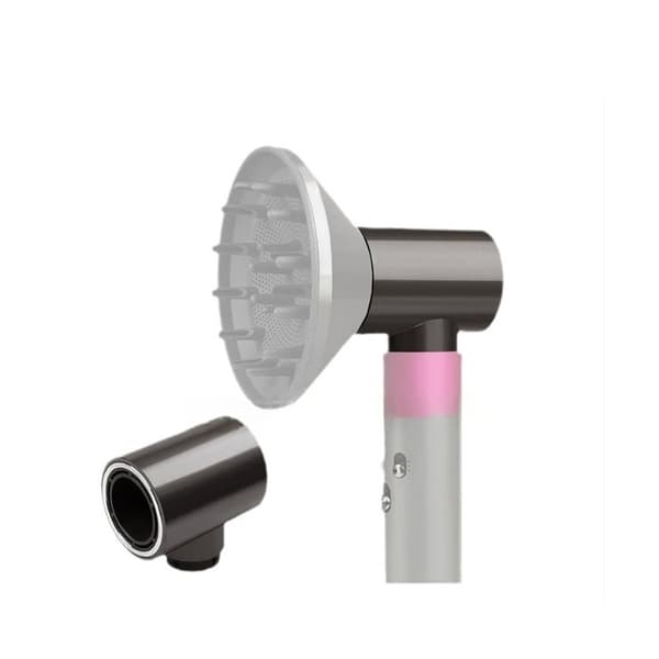 Varmebestandig krøllejern adapter diffuser sæt kompatibelt med Dyson Airwrap HS01/05/08