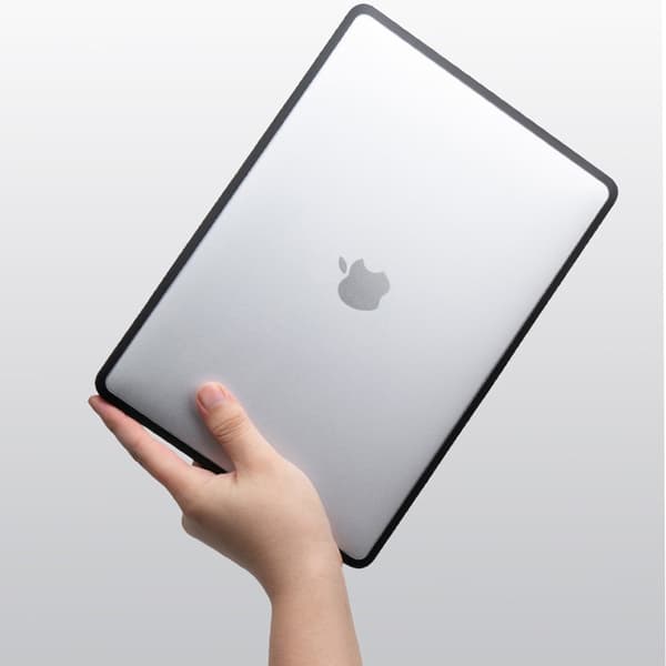 Beskyttelsesetui til MacBook Pro 16" A3186 - Sort og Transparent Design for Optimal Beskyttelse
