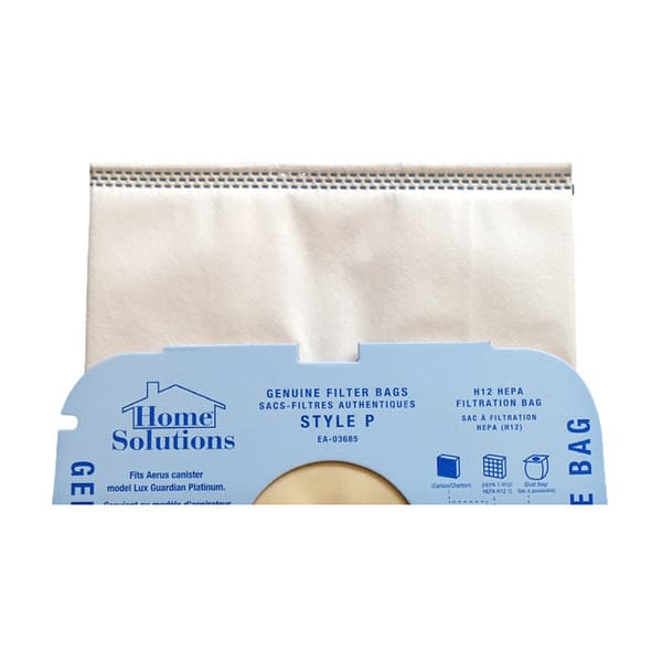 10-pack dammsugarpåsar i non-woven material kompatibelt med Electrolux Style-P dammsugare, effektiv dammuppsamling