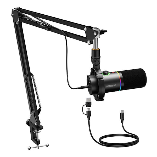 Dynamisk mikrofon Maono PD200XS (svart)