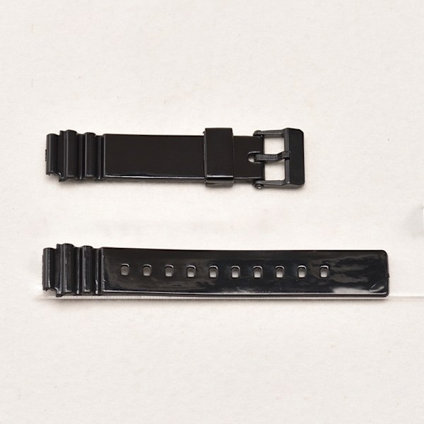 TPU-ranneke Casio LRW-200H -kellolle Musta