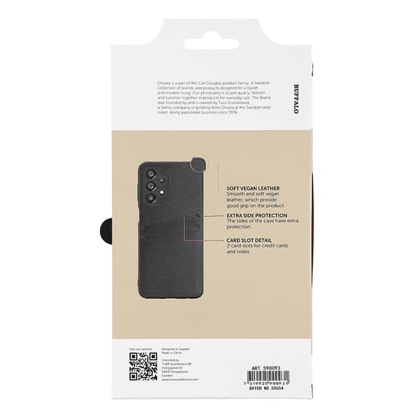 Mobilcover PU Sort - Samsung Galaxy A23 5G