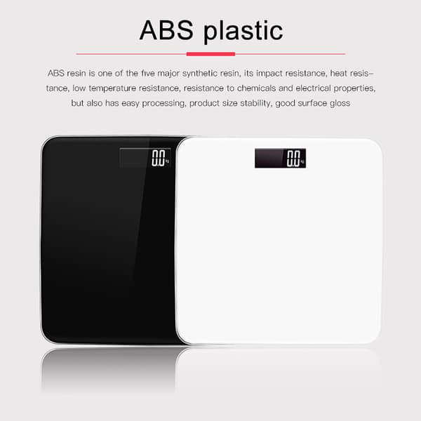 Smart Voice Broadcast Scale - Accurate Results White White