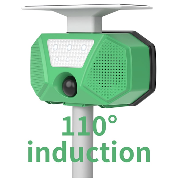 Soldriven gnagare repeller