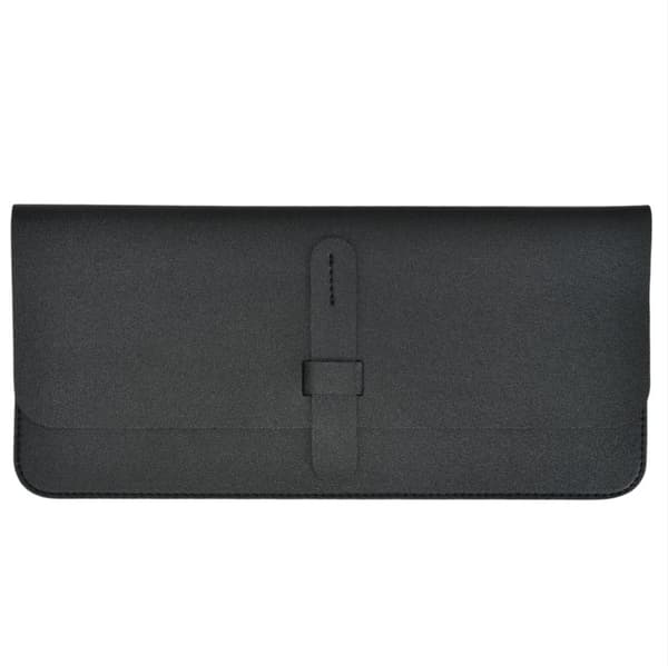 Keyboard Case - Beskyttende PU Læder Cover Black Black