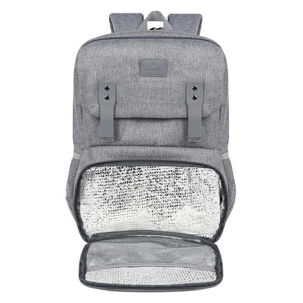 Laptop Ryggsäck / Lunchväska 15,6'' Matein 1161 USB Grå