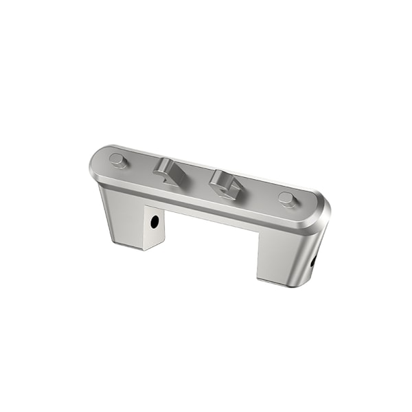 Triple-Bead klockarmskontakt (2-pack) Silver