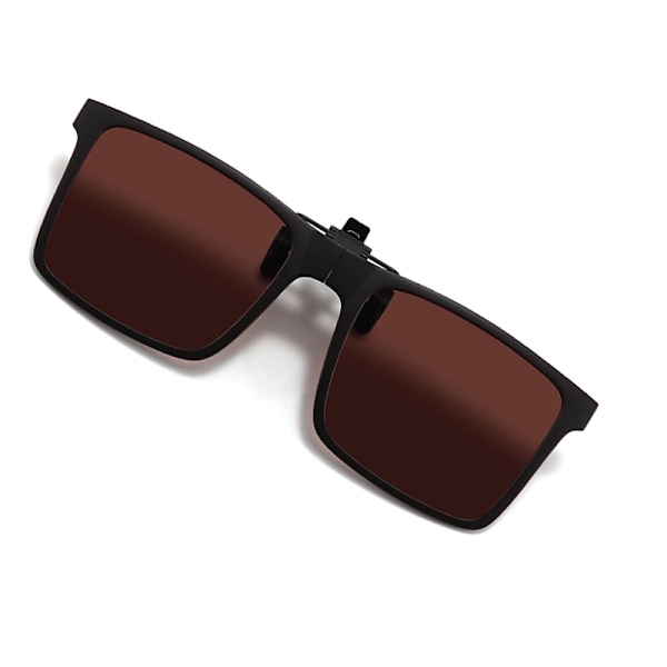 Foldbare Clip-On Solbriller - Polariserede MultiColor MultiColor