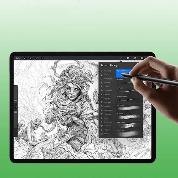 Nano Suction Anti-Blåt Lys Skærmbeskytter til Samsung Galaxy Tab Model 6