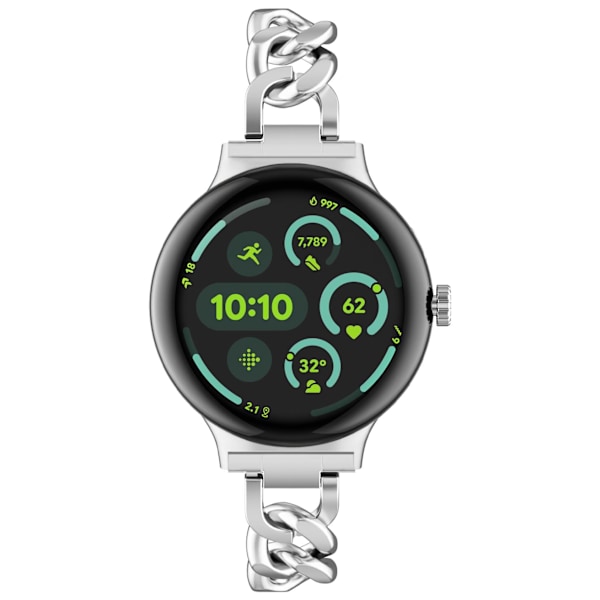 Klockarmband i rostfritt stl för Google Pixel Watch 3 (45 mm)