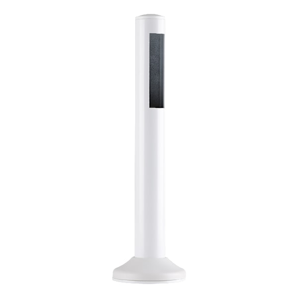 OFFICE Bordsfäste för spårpanel (DELO-0151), vit