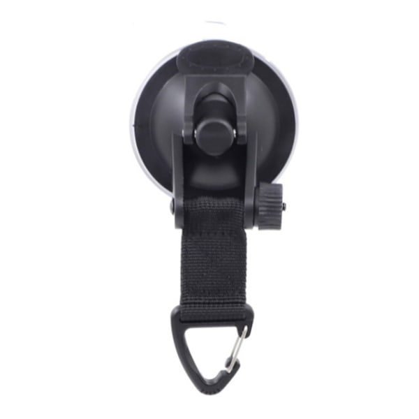 Krokar med Sugpropp & Triangelspänne, 4-pack Svart
