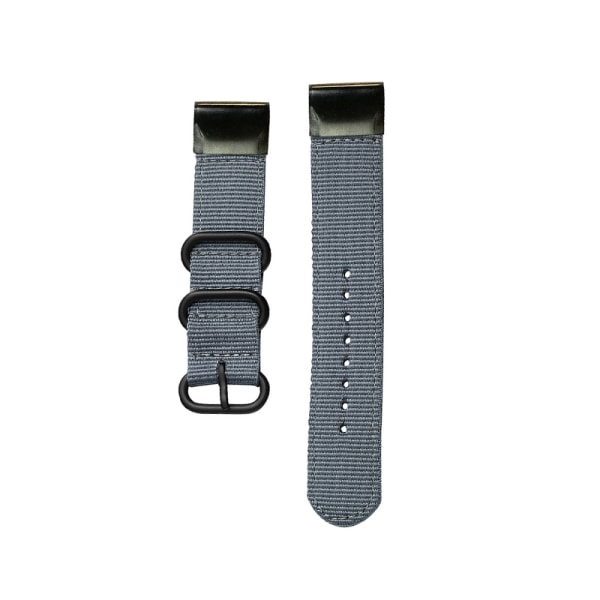 Quick Release Nylon urrem til Garmin Fenix 5/6 Grå