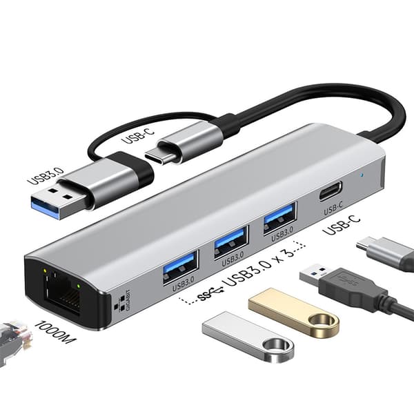 5-i-1 Gigabit Dockingstation 2208TU