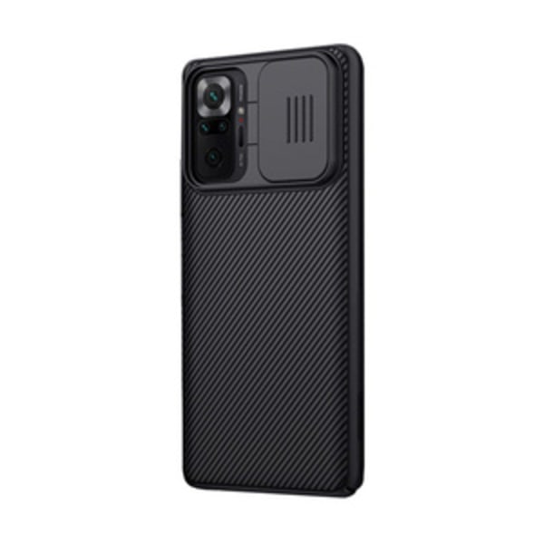 CamShield-kotelo Xiaomi Redmi Note 10 Pro/10 Pro Max -puhelimelle (musta)