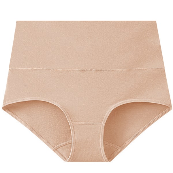 Trosor med hög midja (5-pack) Beige XXL