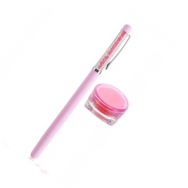 Diamond Painting Verktygssats med Rosa Drill Pen and Clay