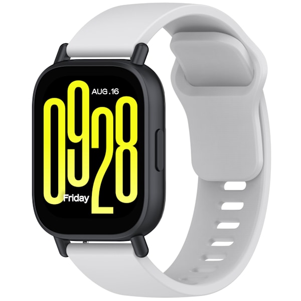 Silikone urrem til Xiaomi Redmi Watch 5 Active Grå