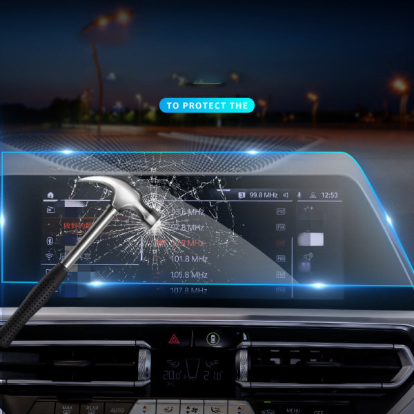 Skærmbeskytter til BMW 7-serie (2016-2021) Display