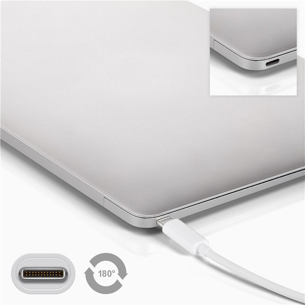 USB-C™ till USB A 3.0 kabel, vit