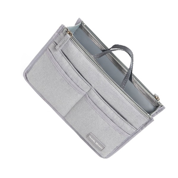 Large Capacity Electronics Organizer - Reseprylar tillbehörsväska Grå